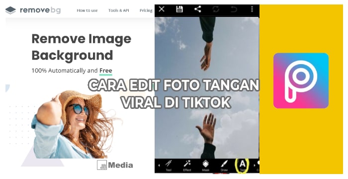 Aesthetik! 5 Cara Edit Foto Tangan Viral Di Tiktok dengan PicArt Mudah