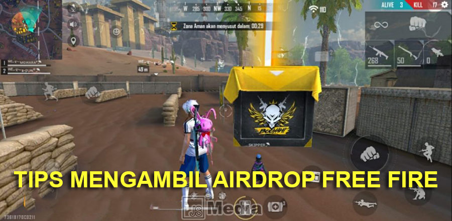 Tips Mengambil Airdrop Free Fire Dengan Aman