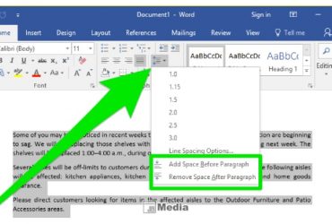 3 Cara Mengatur Jarak Baris Di Word Paling Mudah