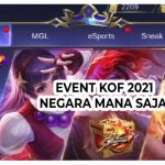 Event KOF 2021 Negara Mana Saja?