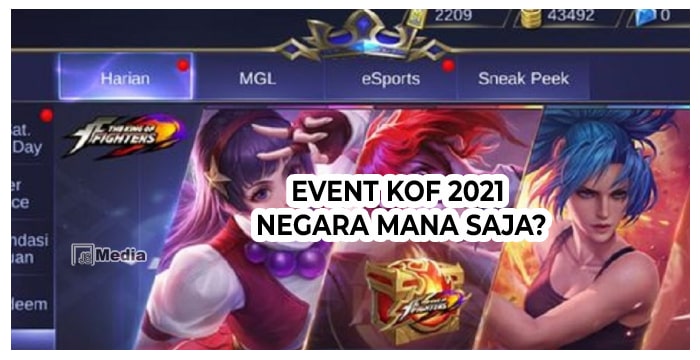 Event KOF 2021 Negara Mana Saja?