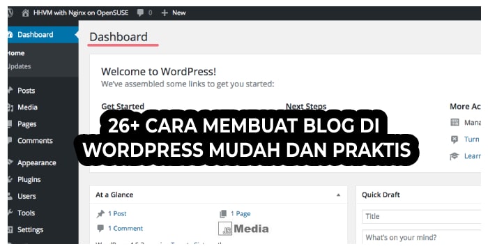 26+ Cara Membuat Blog di Wordpress Mudah dan Praktis