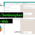 Cara Blur Chat WhatsApp Web di Browser Google dan Mozilla Terlengkap