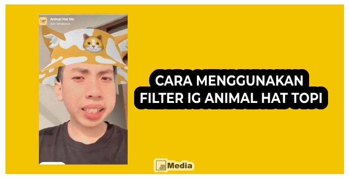 7 Cara Pakai Filter IG Animal Hat Topi Auto Tambah Follower