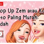 2 Cara Mudah Top Up Zem atau Coin di Zepeto, Pajaknya Sedikit!