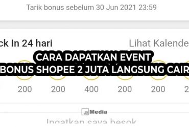 5 Cara Dapatkan Event Bonus Shopee 2 Juta, Beni Cara Ikutnya