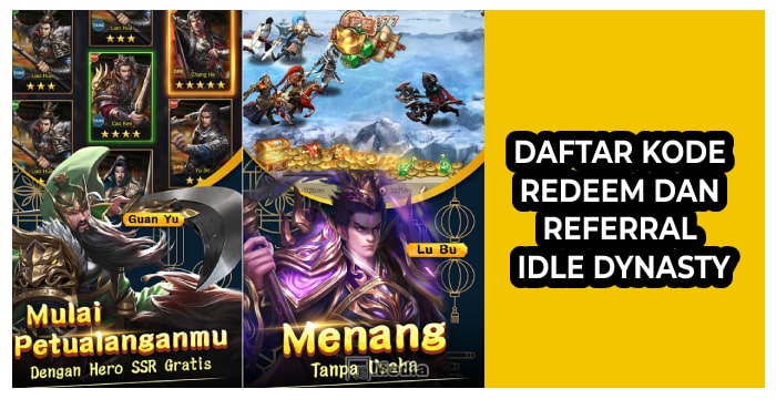 aftar Kode Redeem dan Referral Idle Dynasty, Dijamin Works Langsung Pakai!