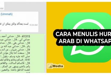 20+ Cara Menulis Huruf Arab di Whatsapp dengan atau Tanpa Aplikasi