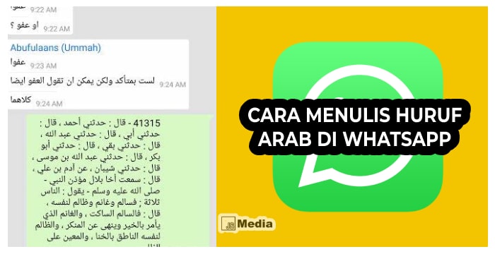 20+ Cara Menulis Huruf Arab di Whatsapp dengan atau Tanpa Aplikasi
