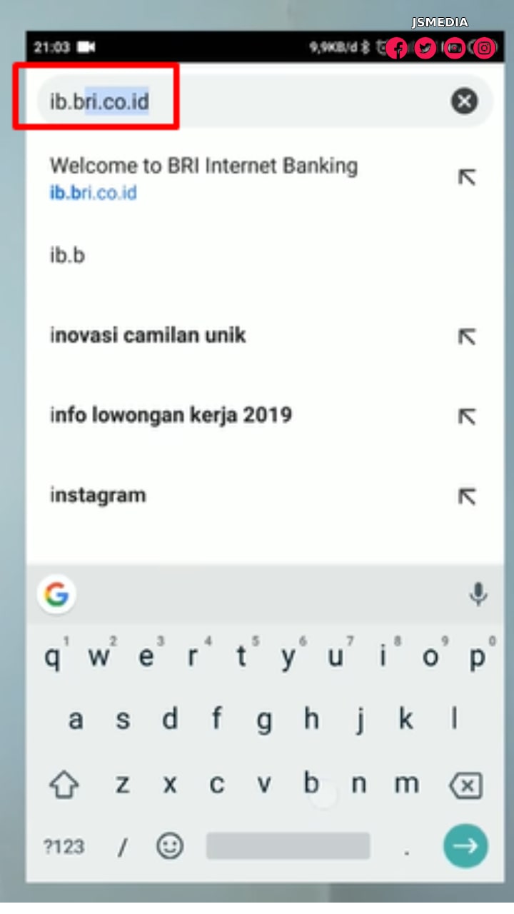 buka layanan internet banking BRI