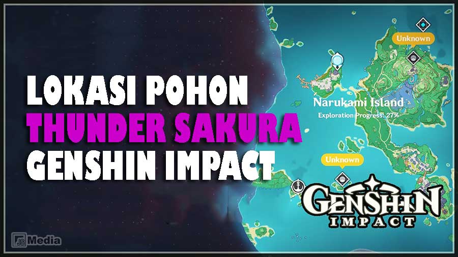 Sakura location thunder Genshin Impact: