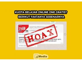 Kuota Belajar Online One Gratis 75 GB? Berikut Faktanya Sebenarnya