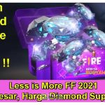 Event Less is More FF 2021: Diskon Harga Diamond Super Murah