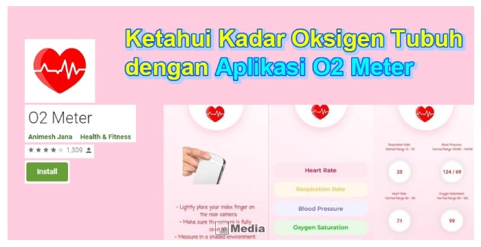 Ketahui Kadar Oksigen Tubuh dengan Aplikasi O2 Meter