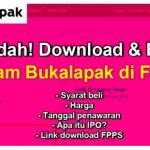 8+ Cara Download & Beli Saham Bukalapak di FPPS dengan Mudah