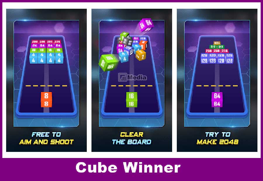 2048 winner cube aplikasi penghasil diamond ff gratis