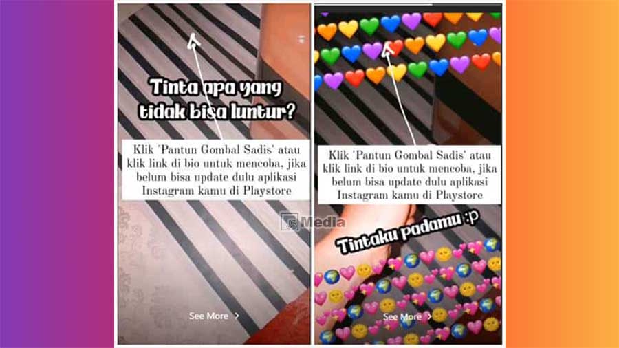 Filter Pantun Gombal Instagram