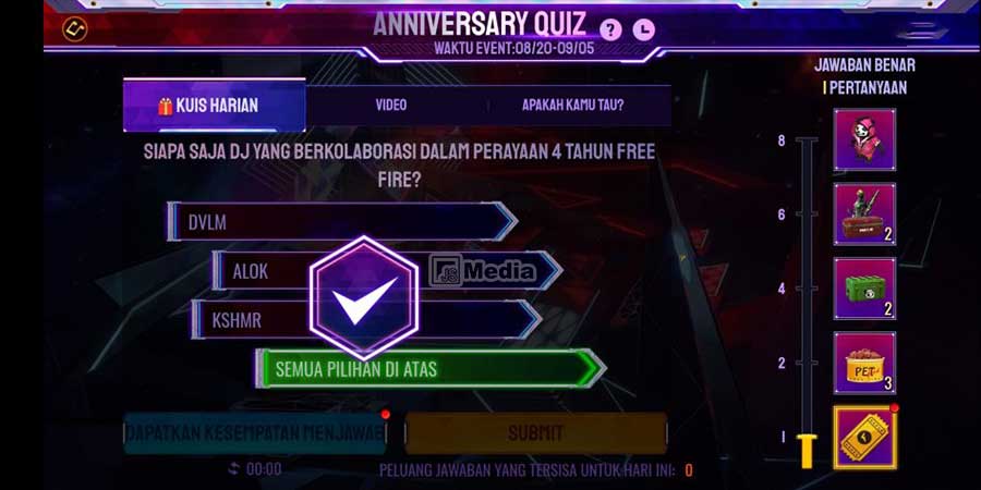 Siapa Saja DJ yang Berkolaborasi Dalam Perayaaan 4 Tahun Free Fire?