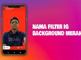 Nama Filter Background Merah