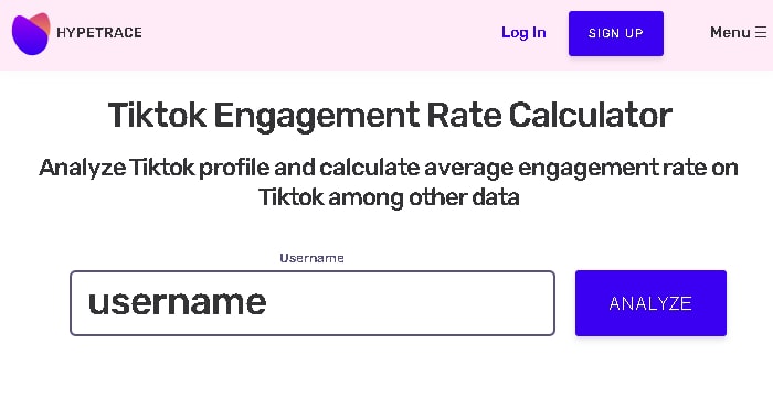 Hitung Enggagement Menggunakan Hype Trace