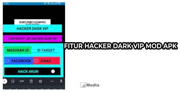 Fitur Hacker Dark VIP Mod APK