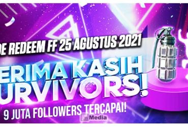 Kode Redeem FF 9 M Agustus, Buruan Tukar Sebelum Ga Berlaku!