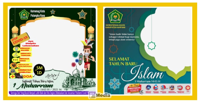 Twibbon Tahun Baru Islam 2021 Dari Kemenag