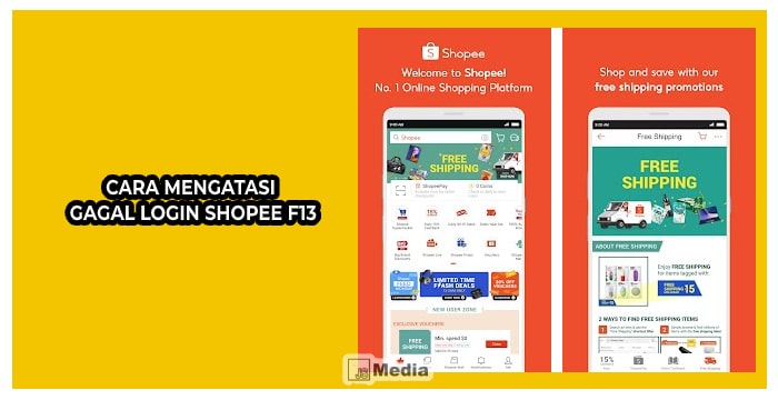 Cara Mengatasi Gagal Login Shopee F13