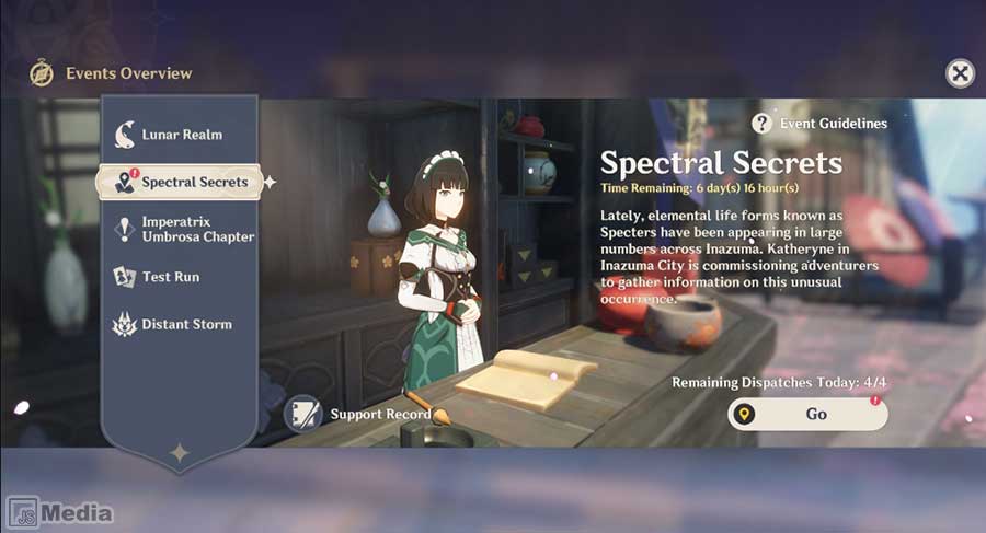 Guide Event Spectral Secrets