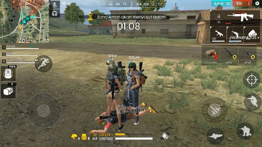 Jenis Player Free Fire