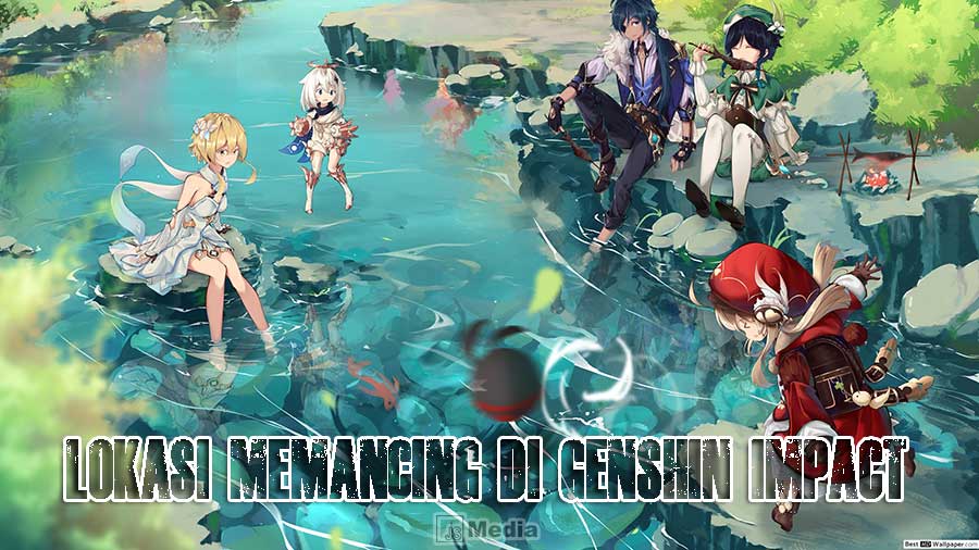 Lokasi Memancing di Genshin Impact