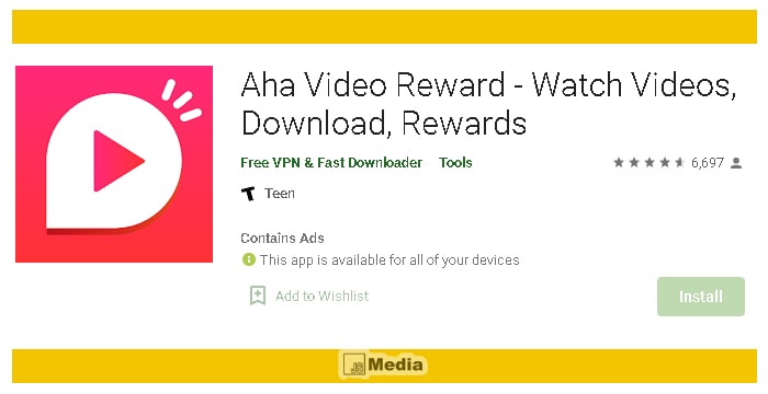 Cara Download Aha Video Reward
