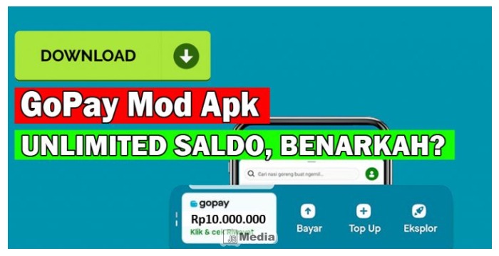 Fakta Tentang Saldo Gratis Unlimited di GoPay Mod Apk!