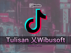 乂 Wibusoft TikTok : Cara Membuat Tulisan Wibusoft Mudah Kali