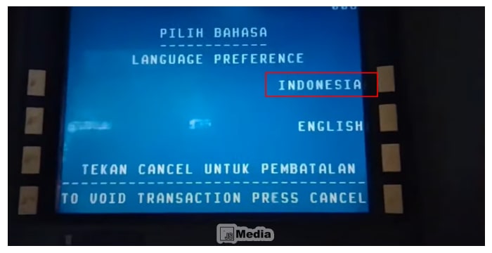 pilih bahasa