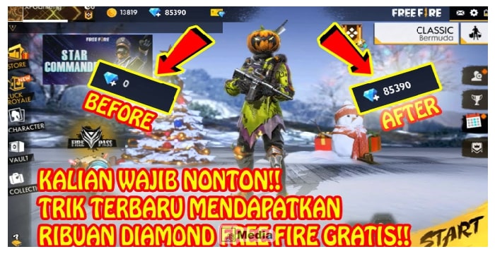 Daftar Situs Mendapatkan Hadiah Free Fire