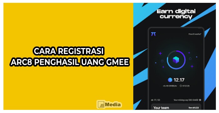 Cara Registrasi ARC8 Penghasil Uang GMEE