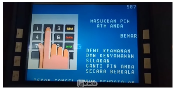 Masukkan nomor PIN