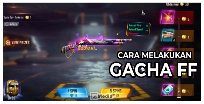 Cara Melakukan Gacha FF di Game Free Fire