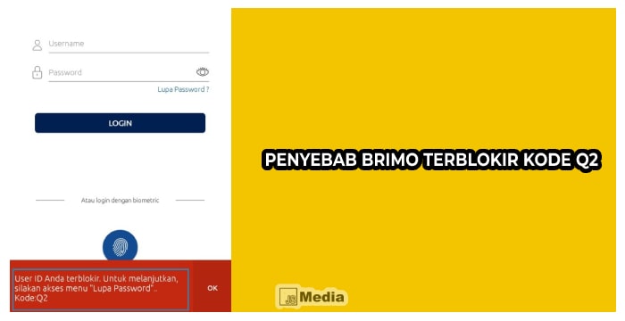 4 Penyebab BRImo Terblokir Kode Q2