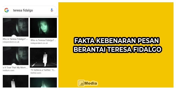 Fakta Kebenaran Pesan Berantai Teresa Fidalgo