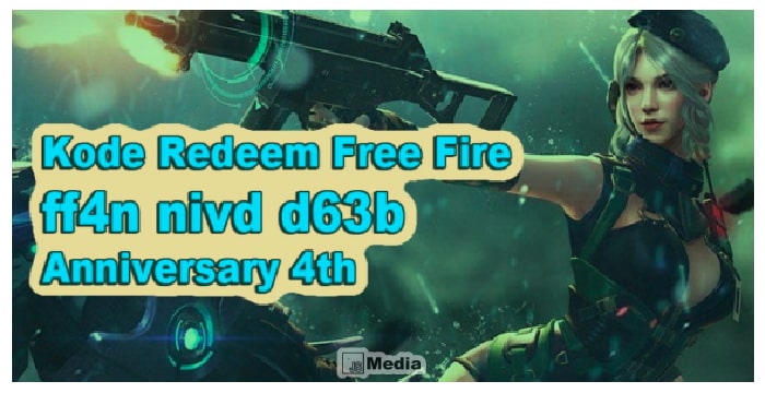 Cara Redeem kode ff4n nivd d63b Free Fire Dapat Hadiah Anniversary Garena