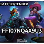 Kode Redeem FF September, Buruan Pake Sebelum Kadaluarsa