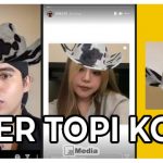 Cara Mendapatkan Filter IG Topi Koboi, Chill Banget