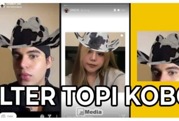 Cara Mendapatkan Filter IG Topi Koboi, Chill Banget