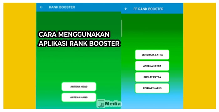 Cara Menggunakan Aplikasi Rank Booster FF