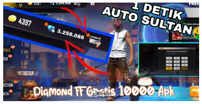 Diamond FF Gratis 10000 APK, Mesin Penghasil Diamon FF?