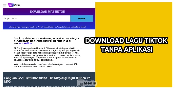 Download lagu tiktok mp3