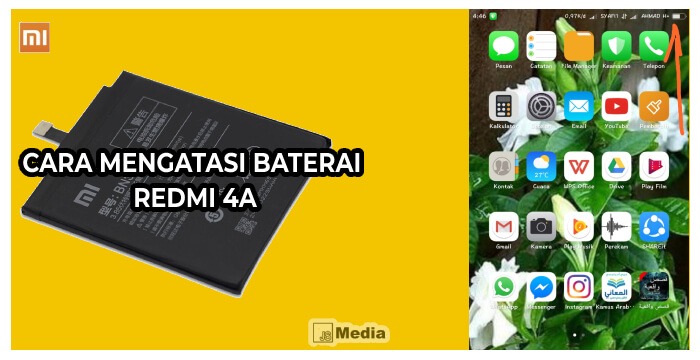 Mengatasi Baterai Redmi 4a yang Cepat Habis