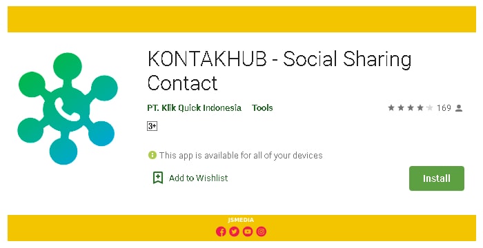 Cara Download Aplikasi KONTAKHUB Penghasil Uang